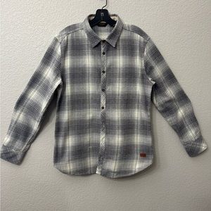 Outpost Makers Men’s Brushed Knit Flannel Shirt Size L